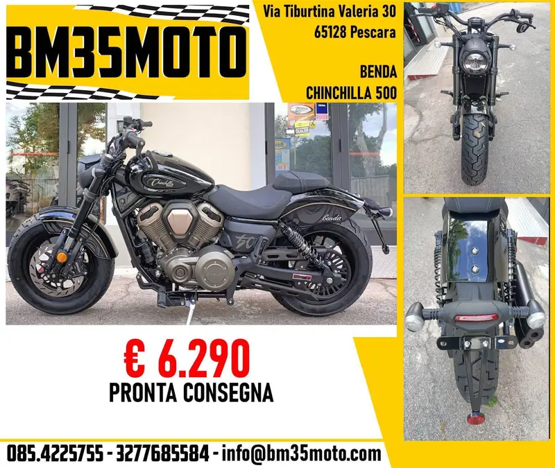 Benda Motorcycles Chinchilla 500 V2 (2025 - 26)