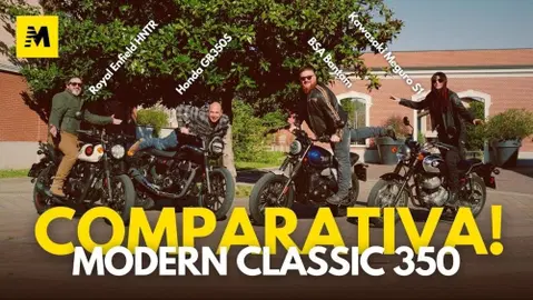 BSA Bantam 450 vs Honda GB350S* vs Meguro Kawasaki S1 vs Royal Enfield HNTR! Comparativa mono 350!