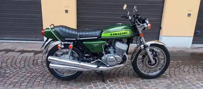 Kawasaki 750 mach 4 H2B d'epoca