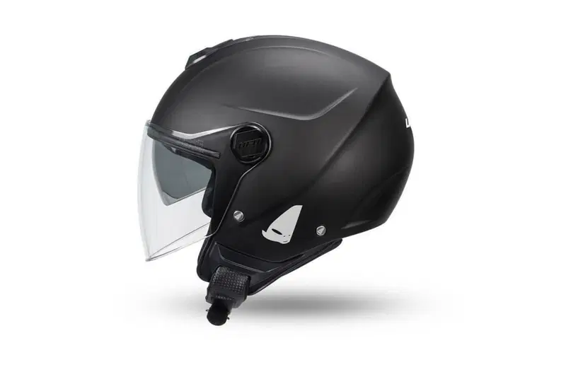 Casco Demi-Jet UFO Nixie Nero Opaco Taglia S Ufo Plast