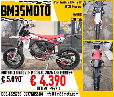 Fantic Motor XMF 125 Performance (2025 - 26) nuova