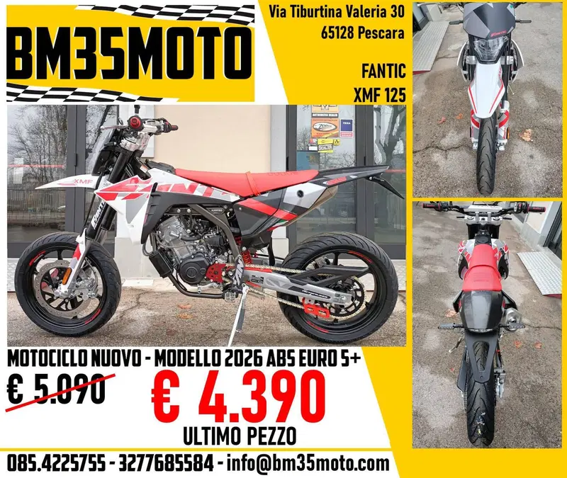 Fantic Motor XMF 125 Performance (2025 - 26)