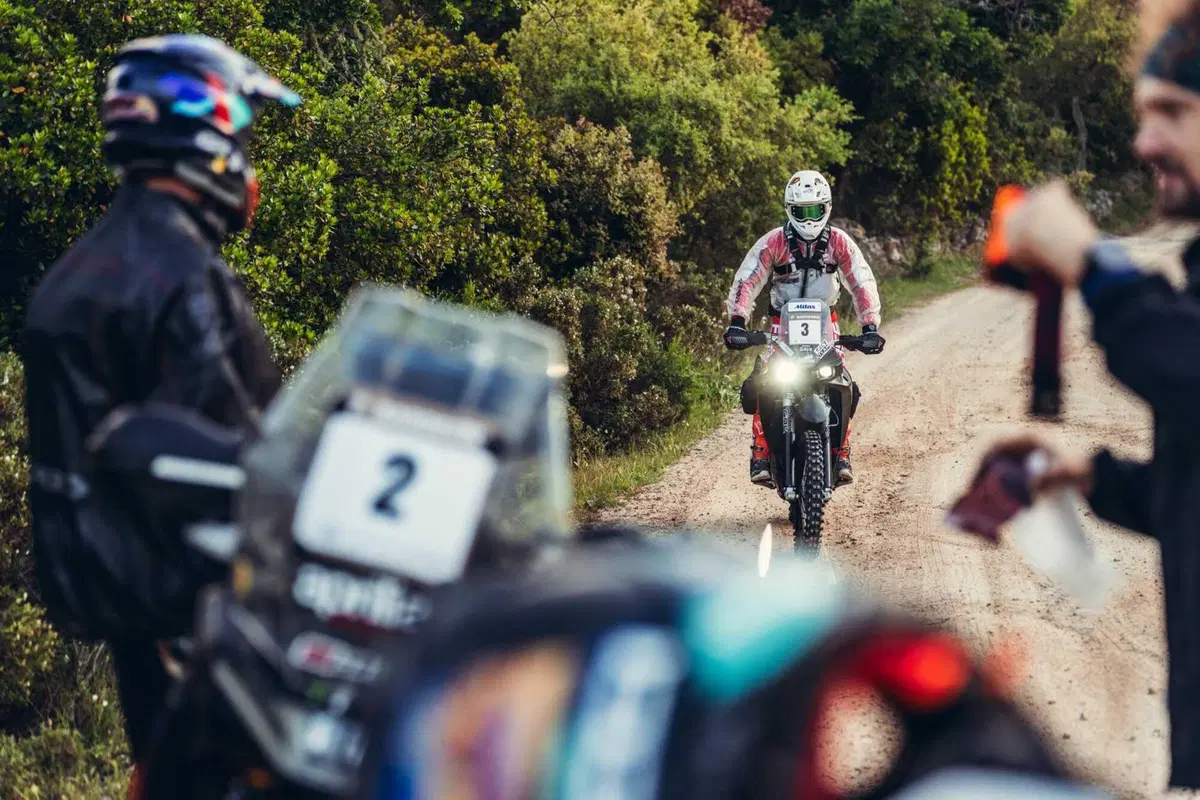 Sardegna Rally Raid. La prima Tappa: Andrea Gava, Kove, Pietro De Giacomi, KTM, Lorenzo Codecà, Suzuki, i vincitori (2)
