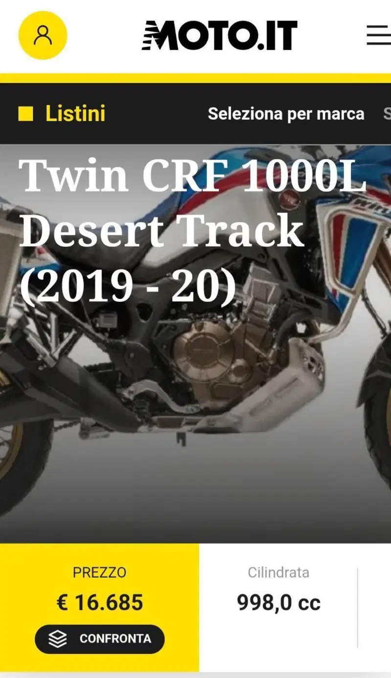Honda Africa Twin CRF 1000L Desert Track (2019 - 20) (8)