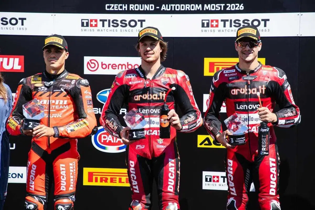 SBK 2026. GP della Repubblica Ceca. A Most quinta Superpole consecutiva per Nicolò Bulega (3)
