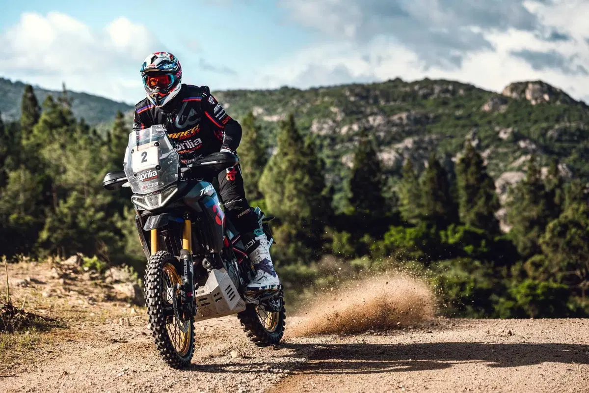 Sardegna Rally Raid. Day2: Jacopo Cerutti, Aprilia, Pietro Degiacomi, KTM, al comando del Rally, del Raid TT e della prima di Motorally (14)