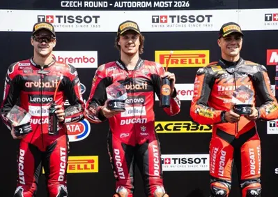 SBK 2026. GP della Repubblica Ceca a Most. Nicolò Bulega si aggiudica la Superpole Race [GALLERY]