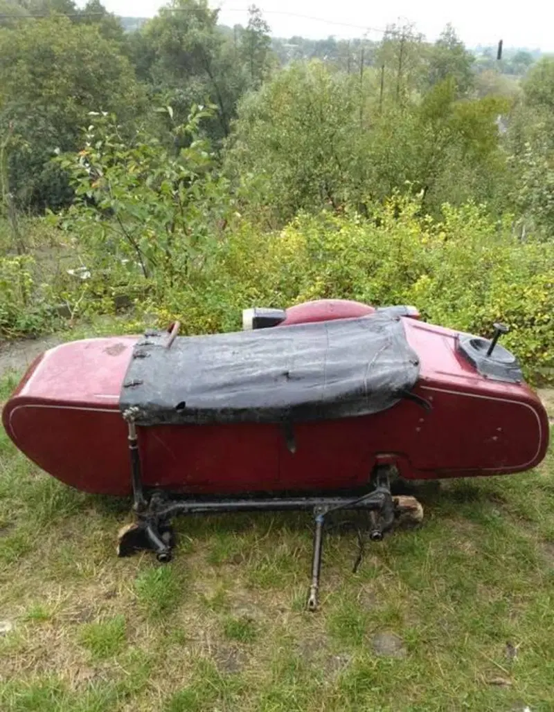 Carrozzino sidecar d'epoca Dnepr (3)
