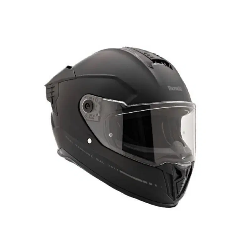 Casco Benelli Hawk Evo SV Solid A1 Black Matt S