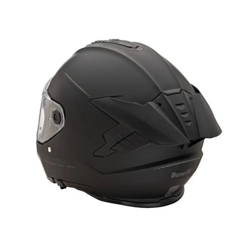 Casco Benelli Hawk Evo SV Solid A1 Black Matt S (4)