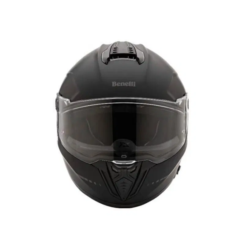 Casco Benelli Hawk Evo SV Solid A1 Black Matt S (3)