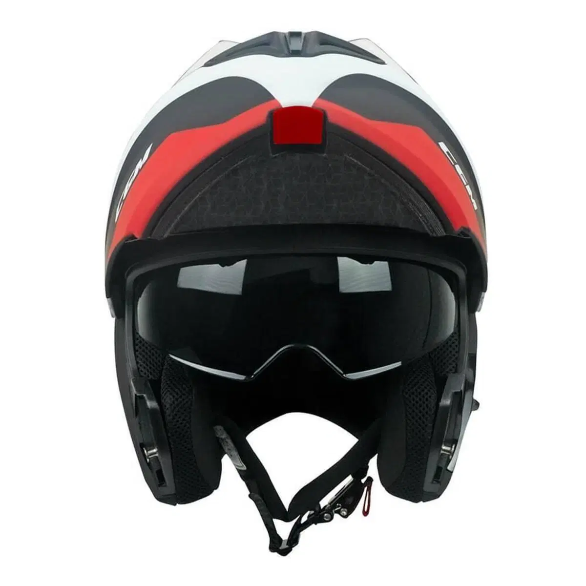 Casco Modulare CGM 568 Ber Nero Rosso Opaco S (3)
