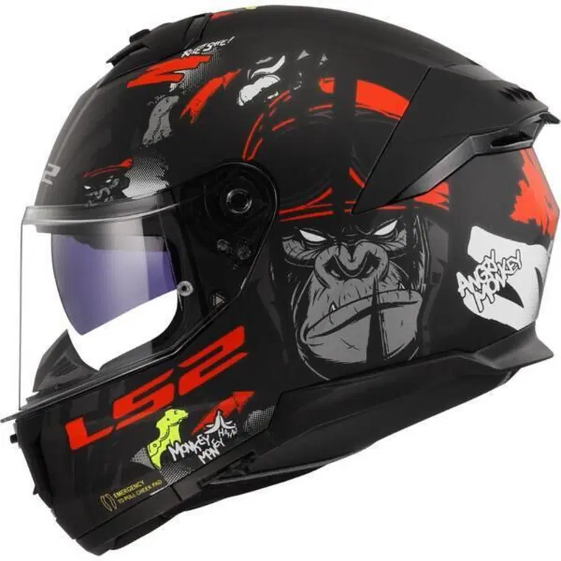 TRIMBOLIMOTO CASCO INTEGRALE LS2 STREAM II ANGRY M Yamaha