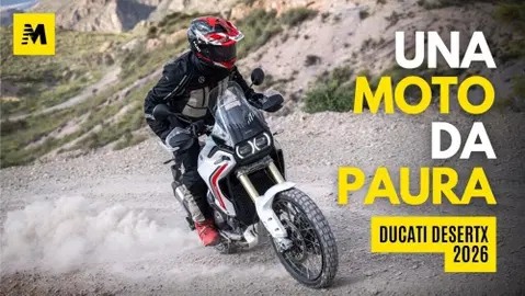 Divertimento su asfalto, godimento in offroad. La Maxi totale! - Ducati DesertX il test di Moto.it