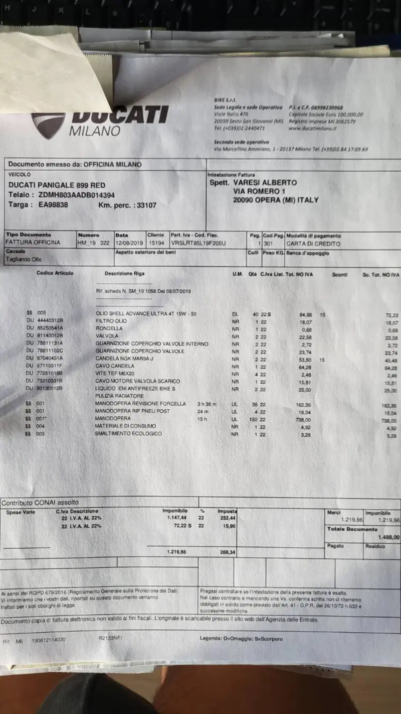 Ducati 899 Panigale ABS (2013 - 15) (3)