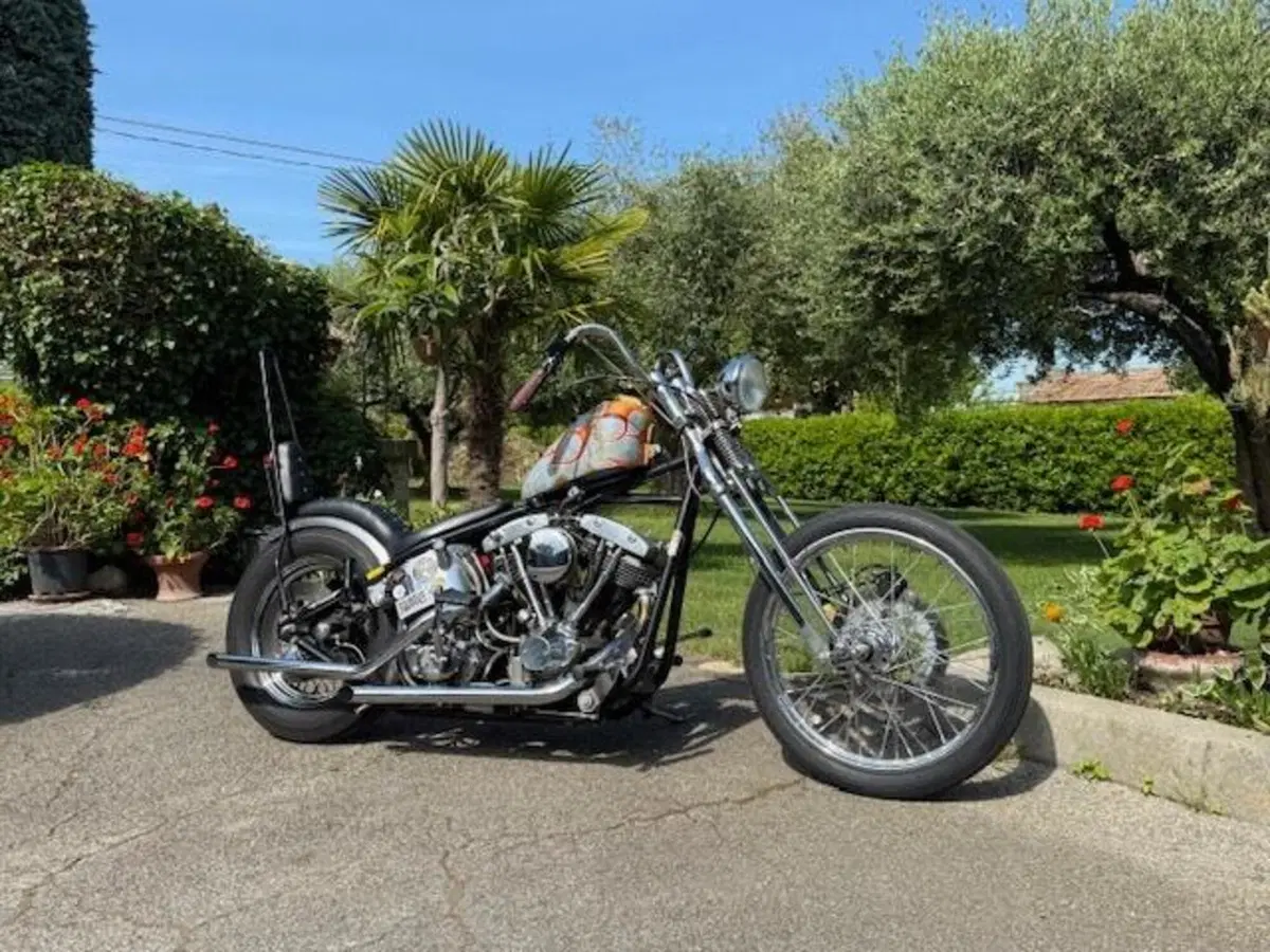 Harley-Davidson chopper shovelhead 1200
