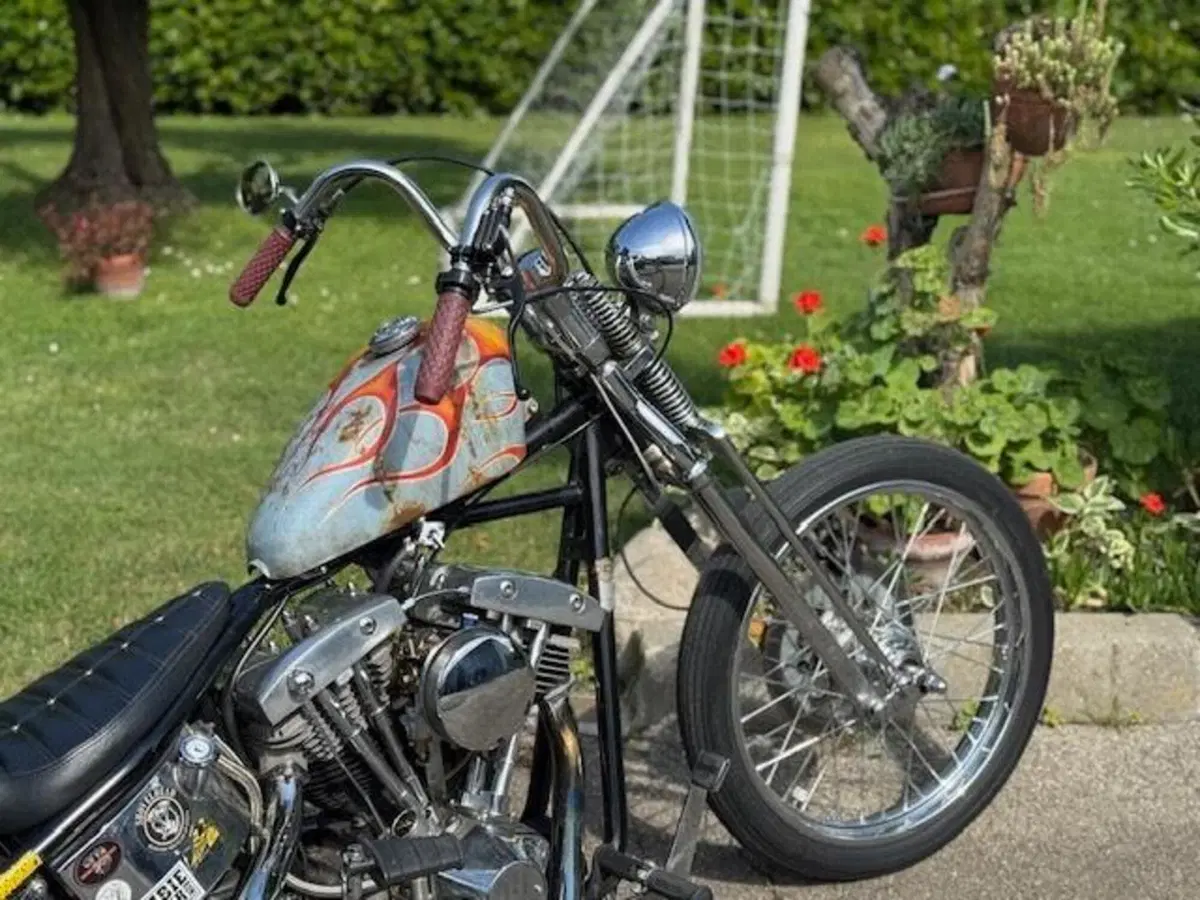 Harley-Davidson chopper shovelhead 1200 (4)