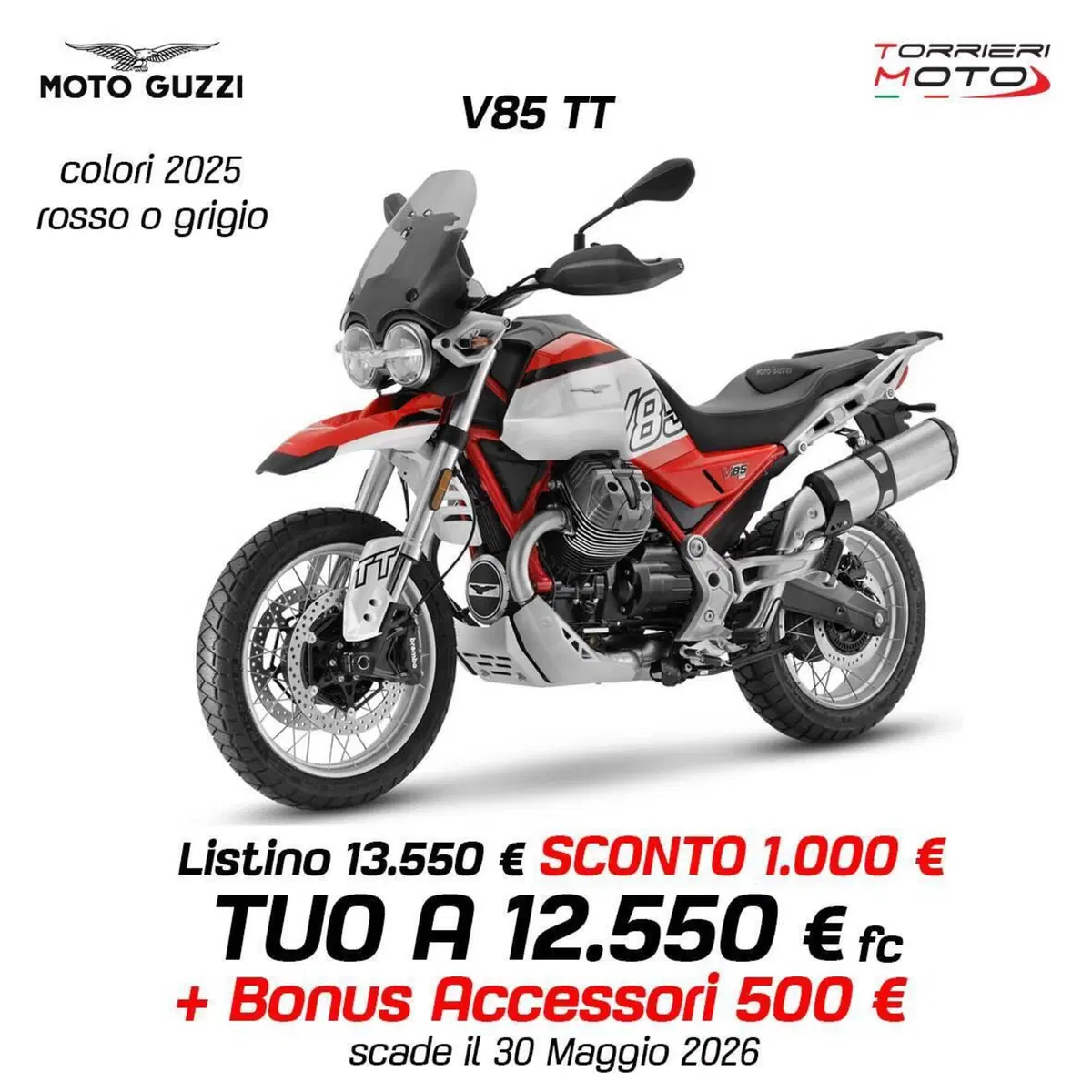 Moto Guzzi V85 TT (2024 - 26)