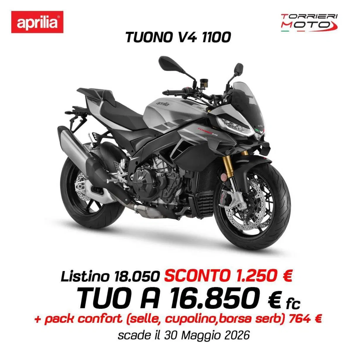 Aprilia Tuono V4 (2025 - 26)