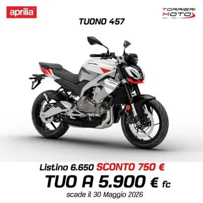 Aprilia Tuono 457 (2025 - 26) nuova
