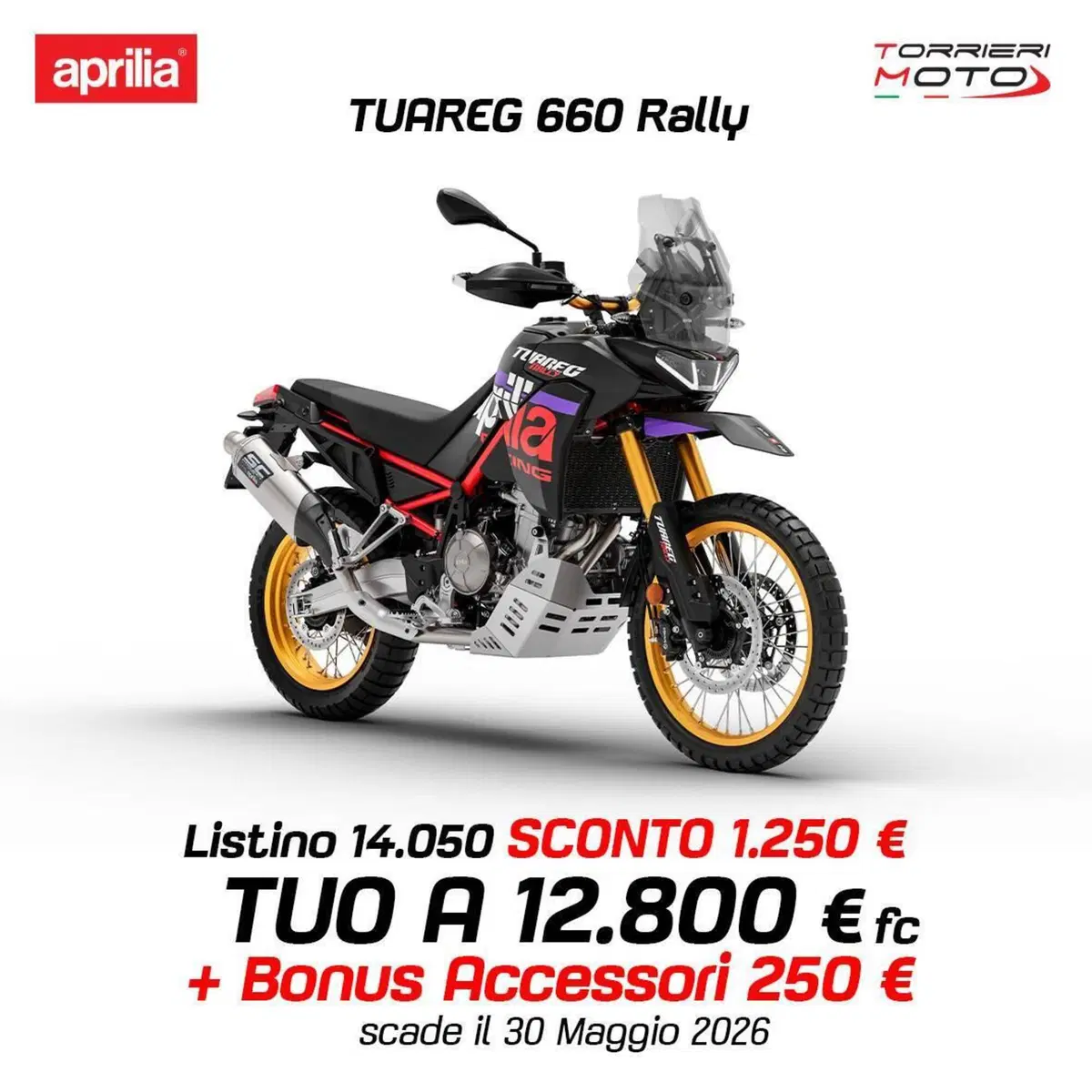 Aprilia Tuareg 660 Rally (2025 - 26)