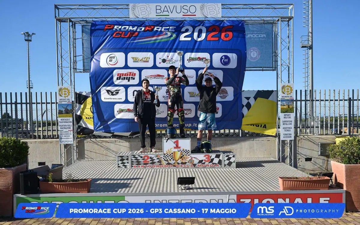 Promorace Cup 2026: il GP3 di Cassano incorona i talenti del Centro Sud Italia (5)