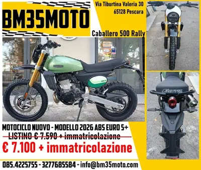 Fantic Motor Caballero 500 Rally (2025 - 26) nuova