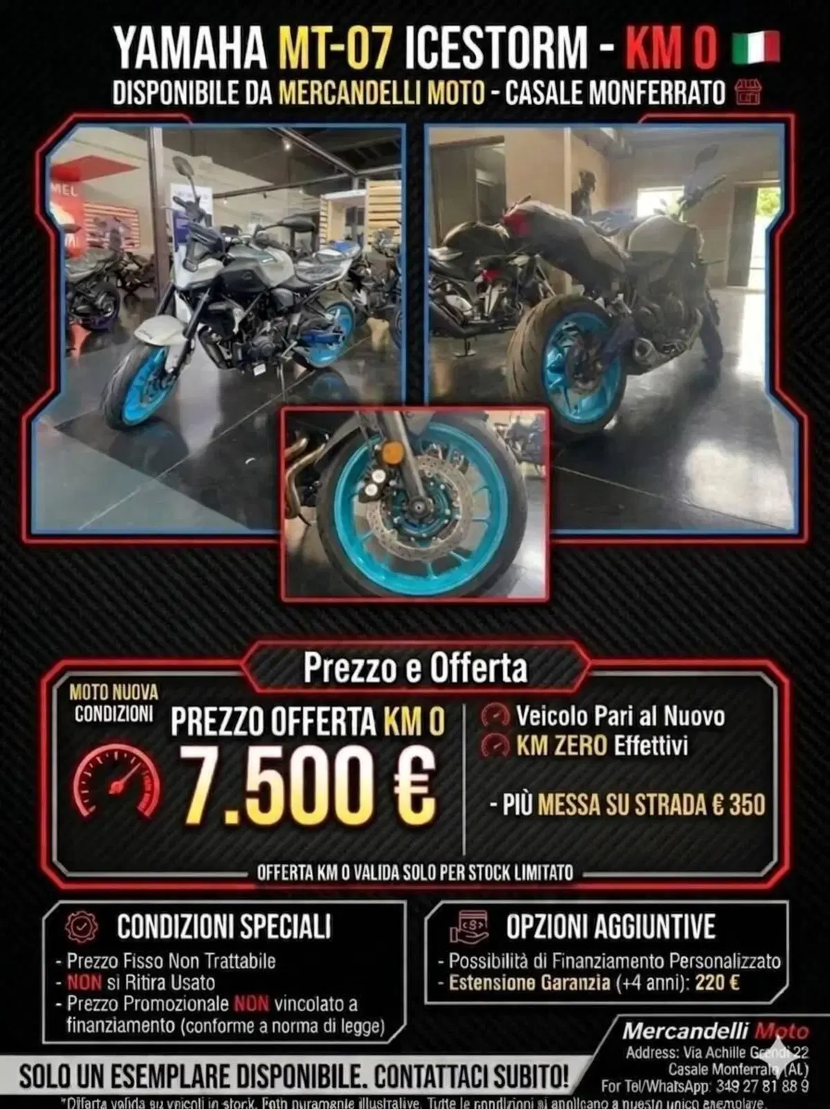 Yamaha MT-07 (2025 - 26)