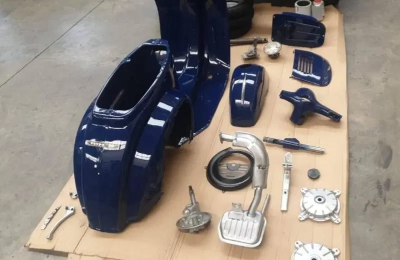 Vespa 50 3 marce faro tondo  (4)