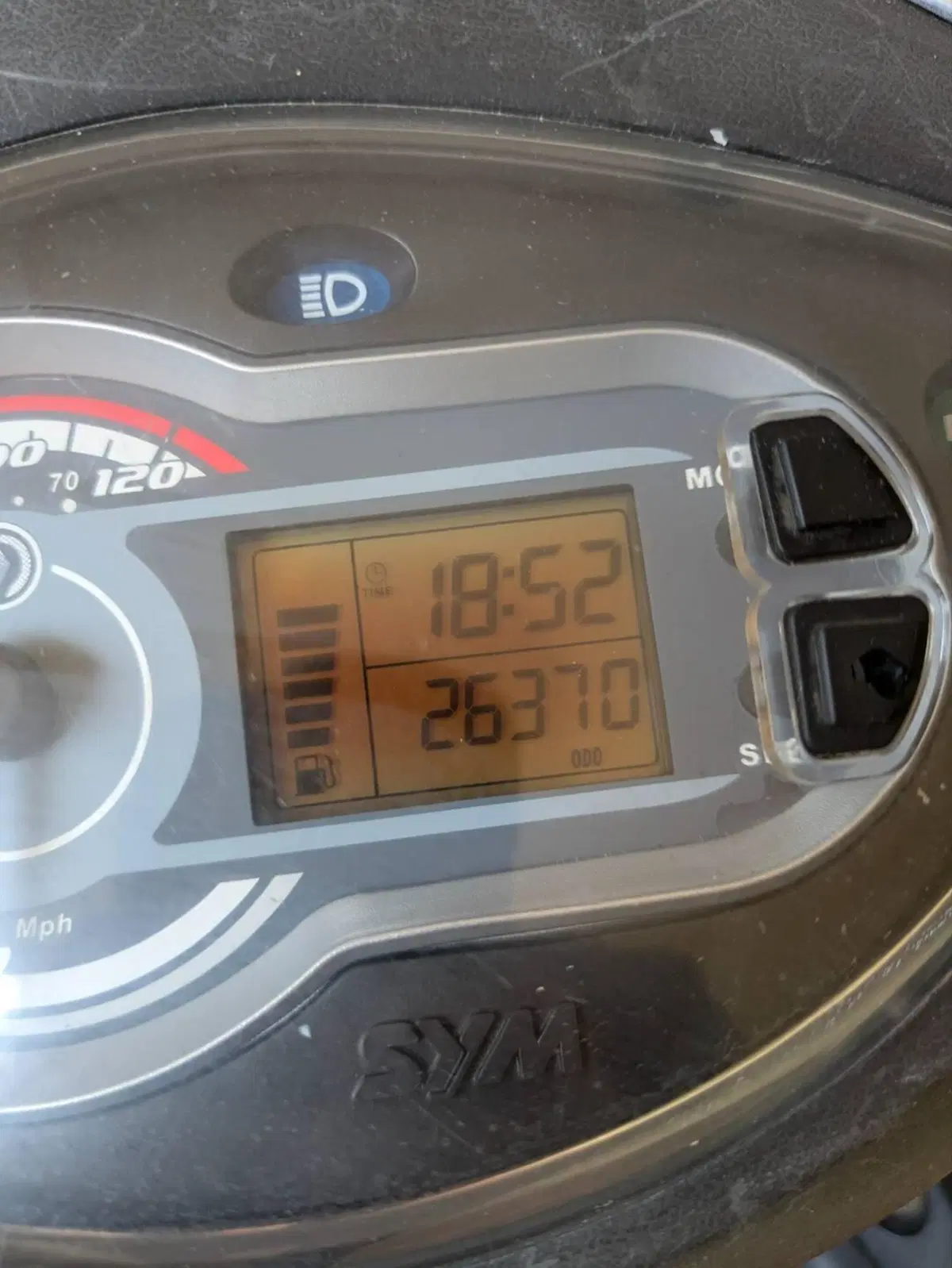 Sym Symphony 151 SR (2010 - 14) (6)