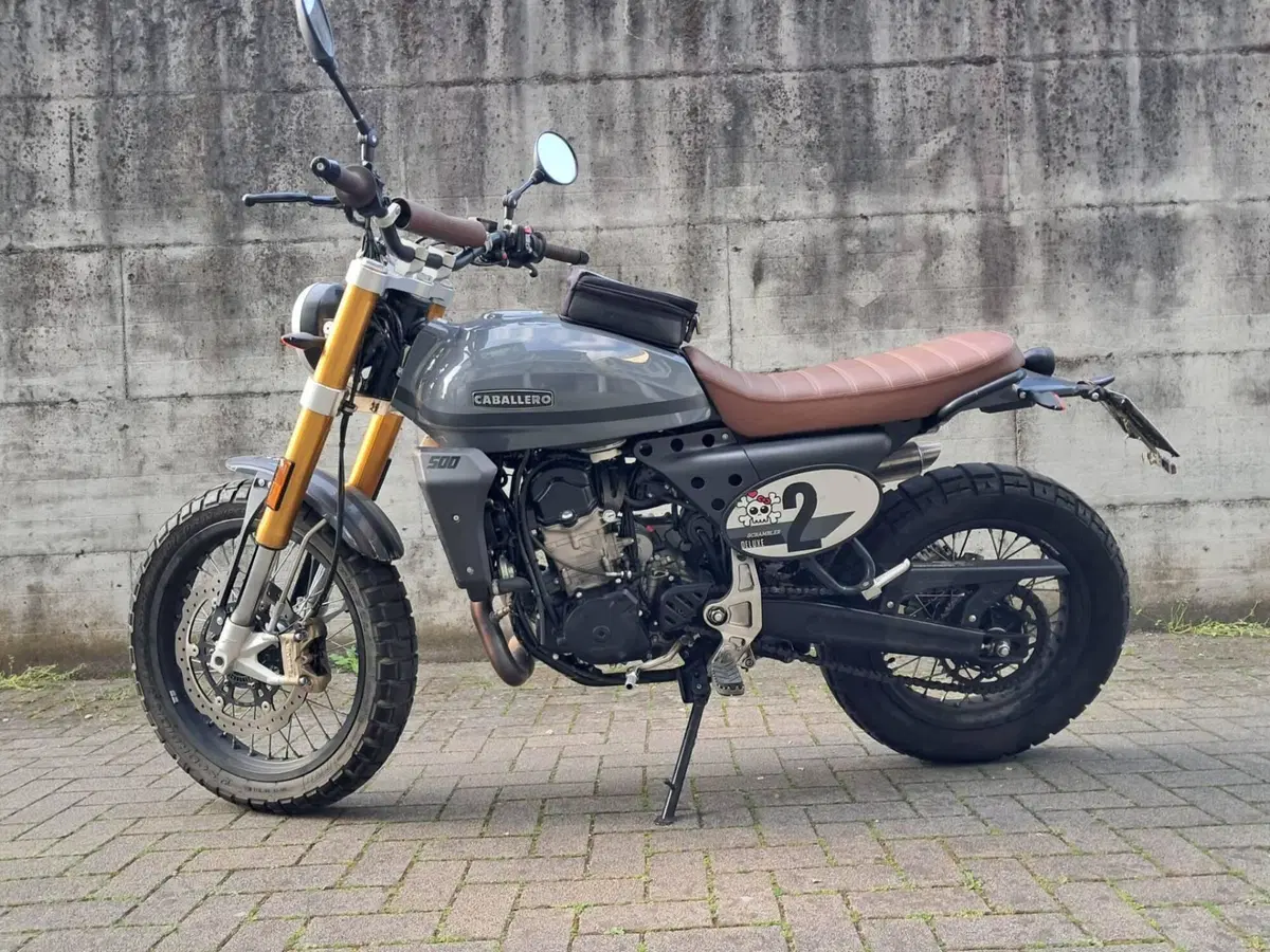 Fantic Motor Caballero 500 Scrambler Deluxe (2021 - 23) (2)
