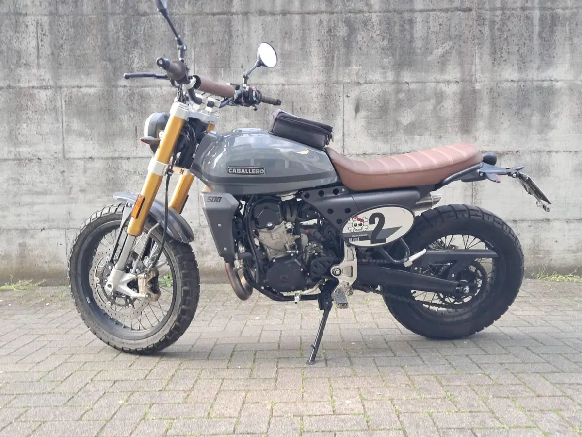 Fantic Motor Caballero 500 Scrambler Deluxe (2021 - 23) (8)