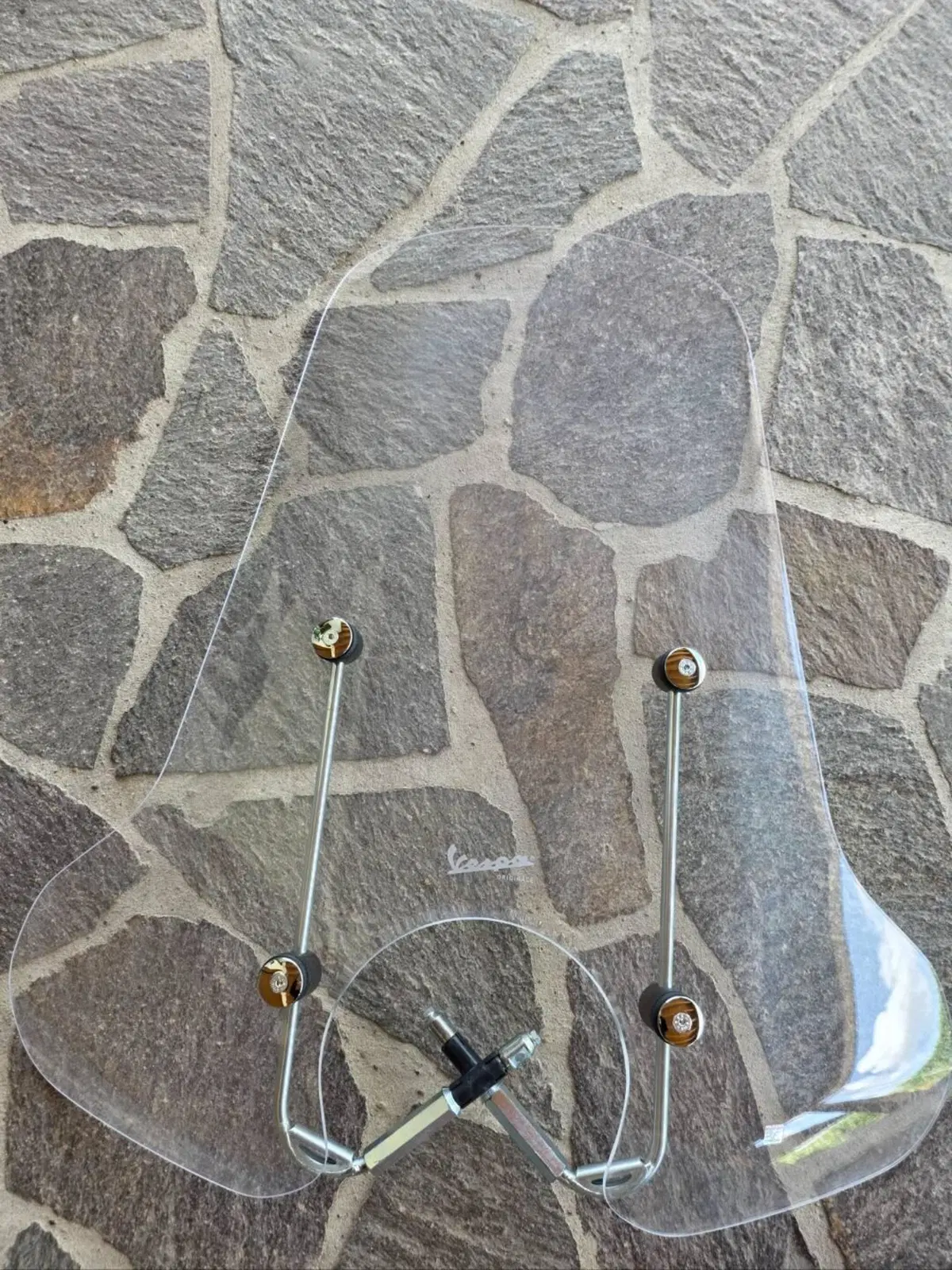 Parabrezza alto originale per vespa 300 (2)