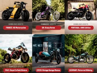 Royal Enfield Busted Knuckles Build Off: sei concessionari europei si sfidano sulla Shotgun 650