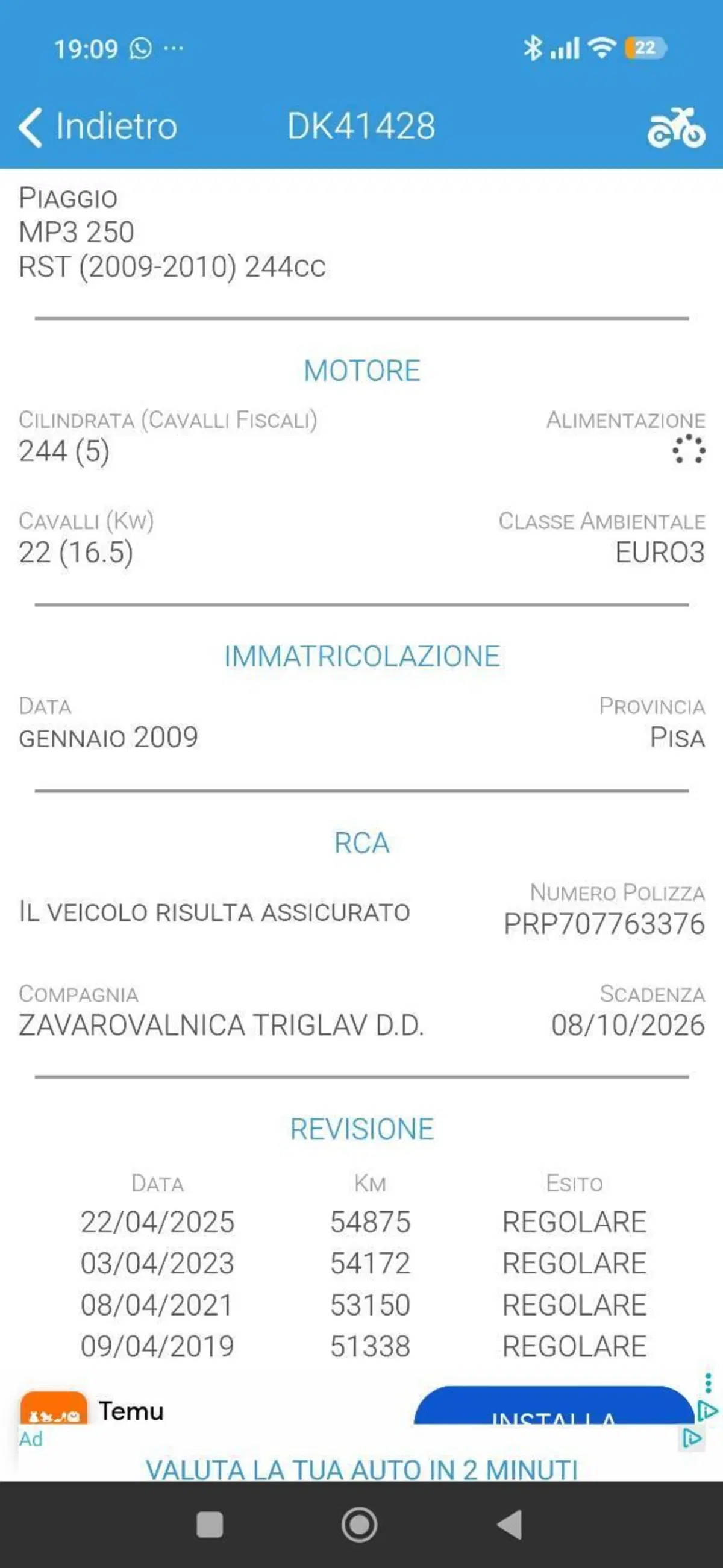Piaggio MP3 250 i.e.