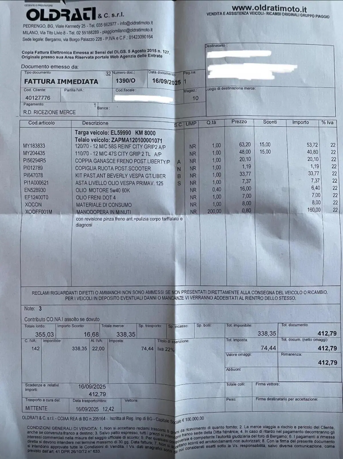 Vespa Primavera 150 3V ABS (2018 - 19) (7)