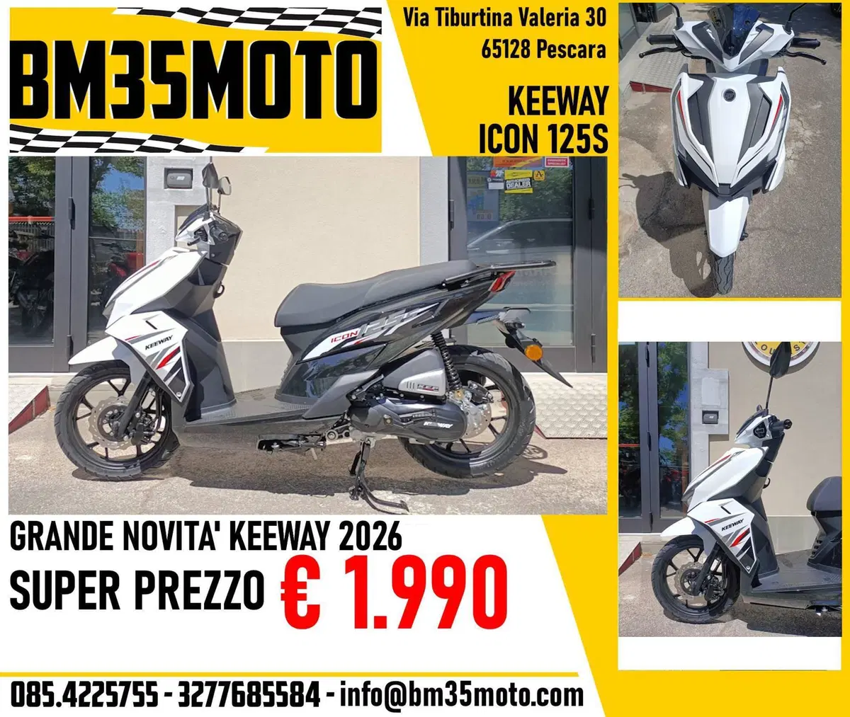 Keeway Motor Icon 125S (2026)