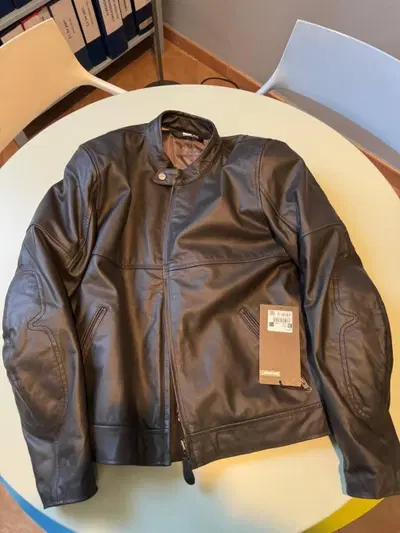 Giacca SPIDI mod. Mack pelle nera taglia 52 nuova