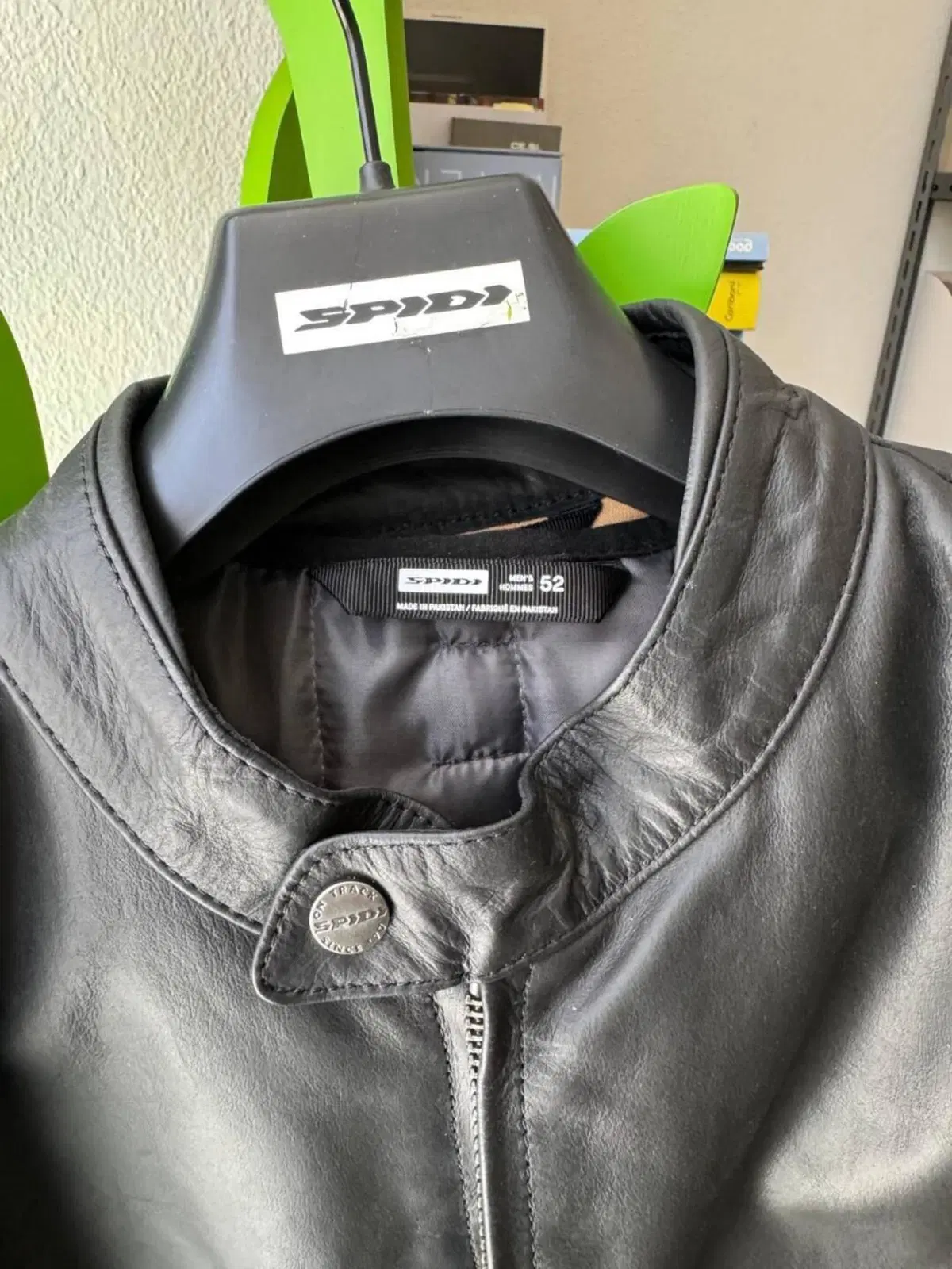 Giacca SPIDI mod. Mack pelle nera taglia 52 nuova (4)