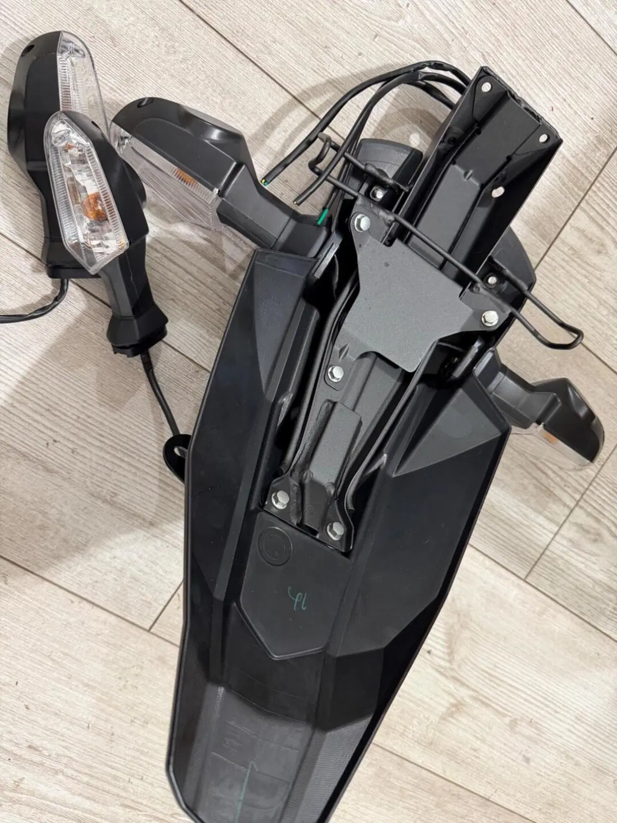 Porta targa originale Kawasaki (3)