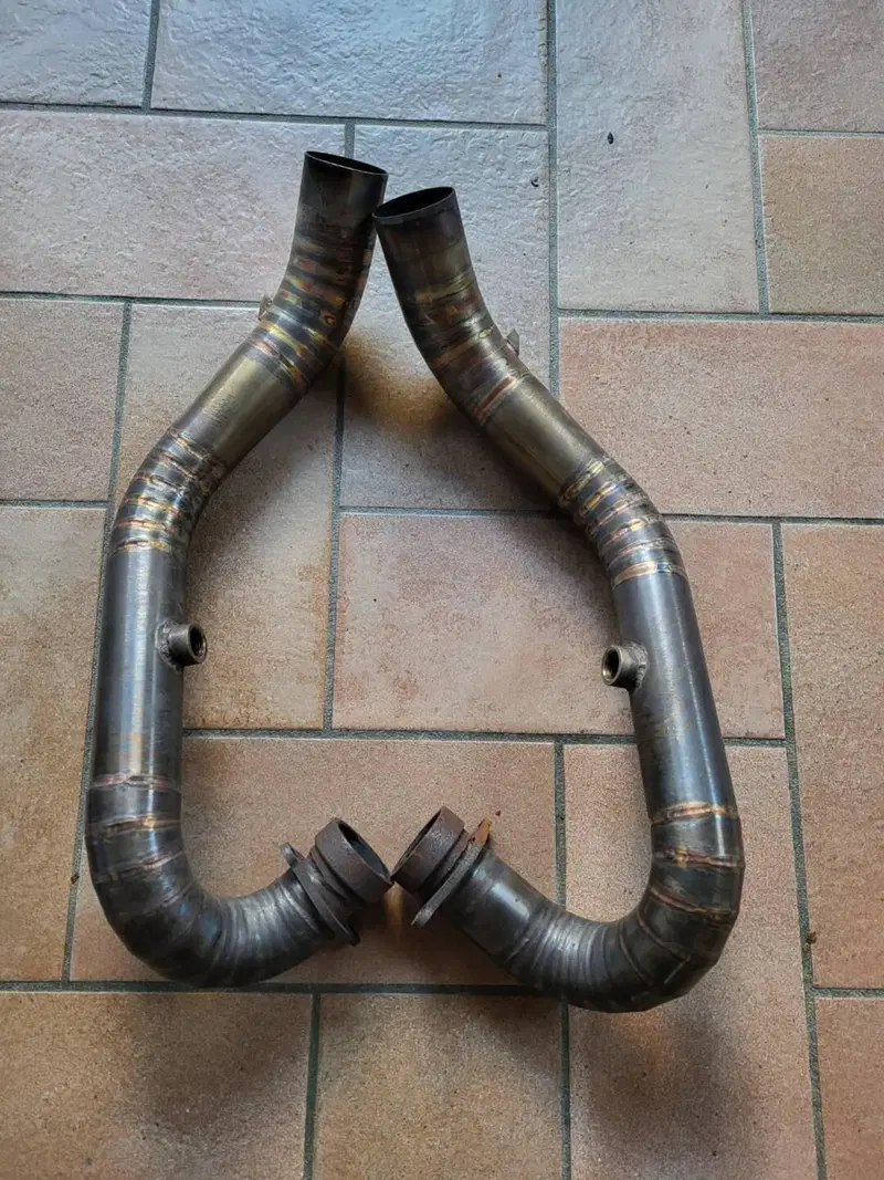 Scarico completo artigianale BMW (2)