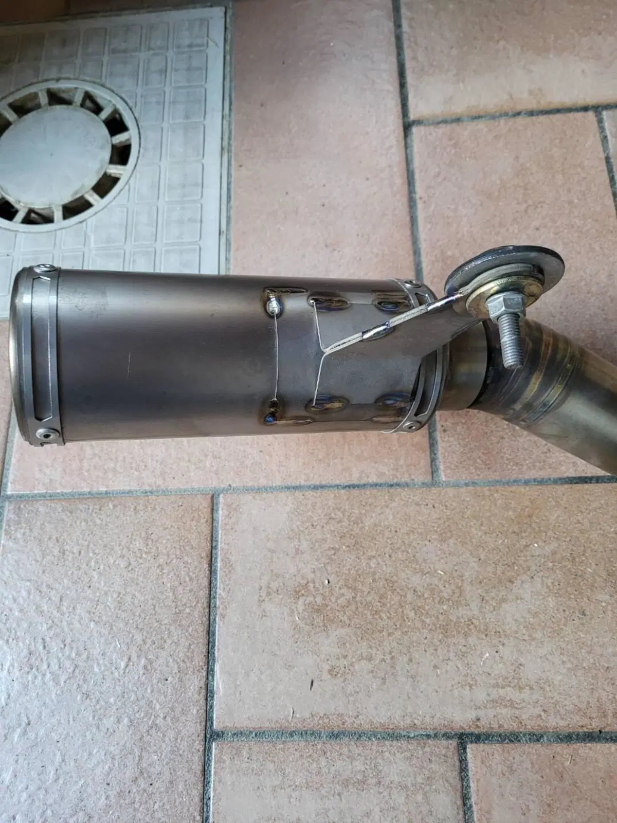 Scarico completo artigianale BMW (5)