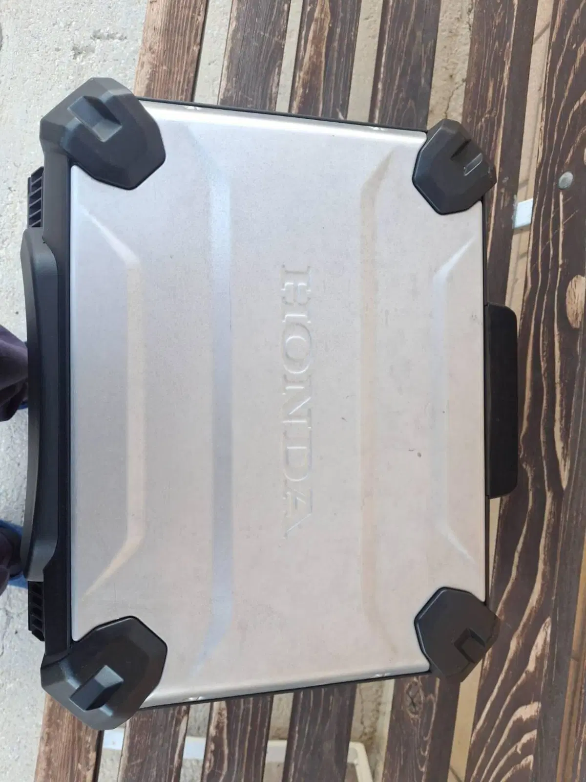 Piastra + bauletto HONDA originali (2)