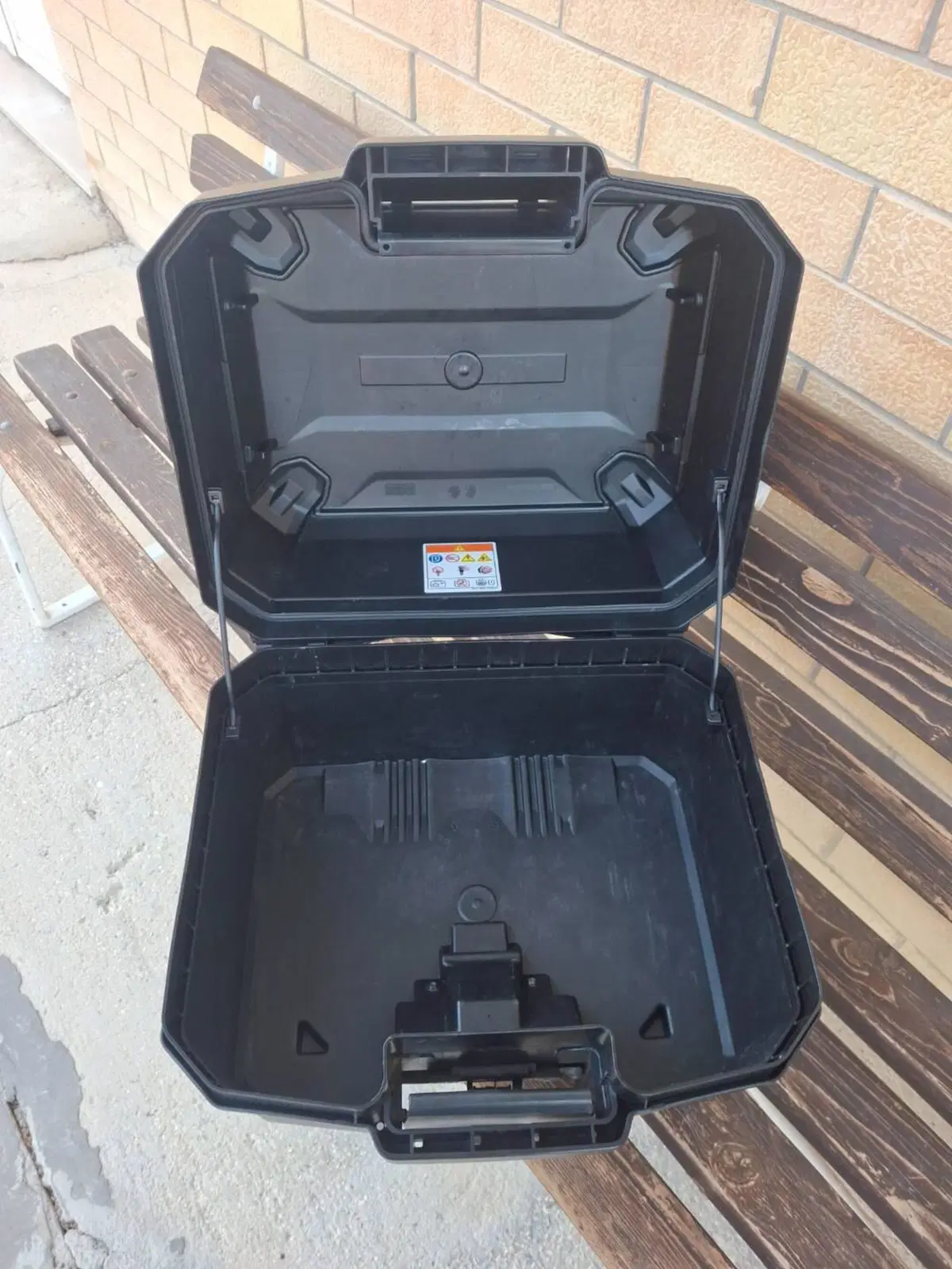 Piastra + bauletto HONDA originali (5)