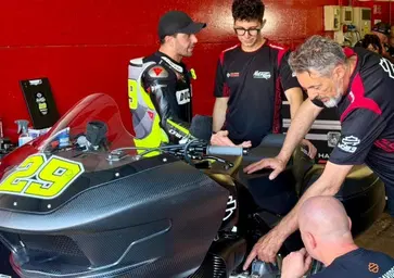 Iannone in pista a Misano: test con la Bagger prima del debutto al Mugello [GALLERY]