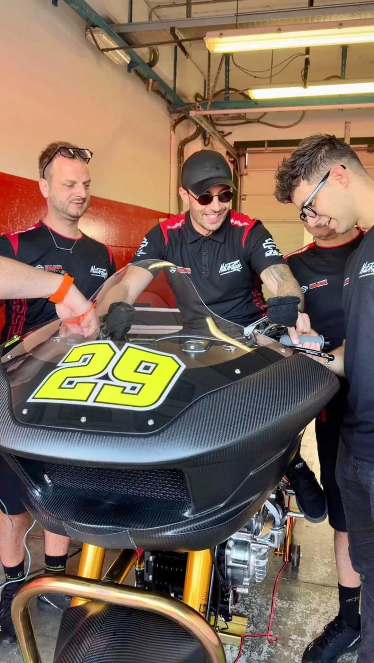 MotoGP 2026. Andrea Iannone in pista a Misano: test con la Bagger prima del debutto al Mugello [GALLERY] (10)