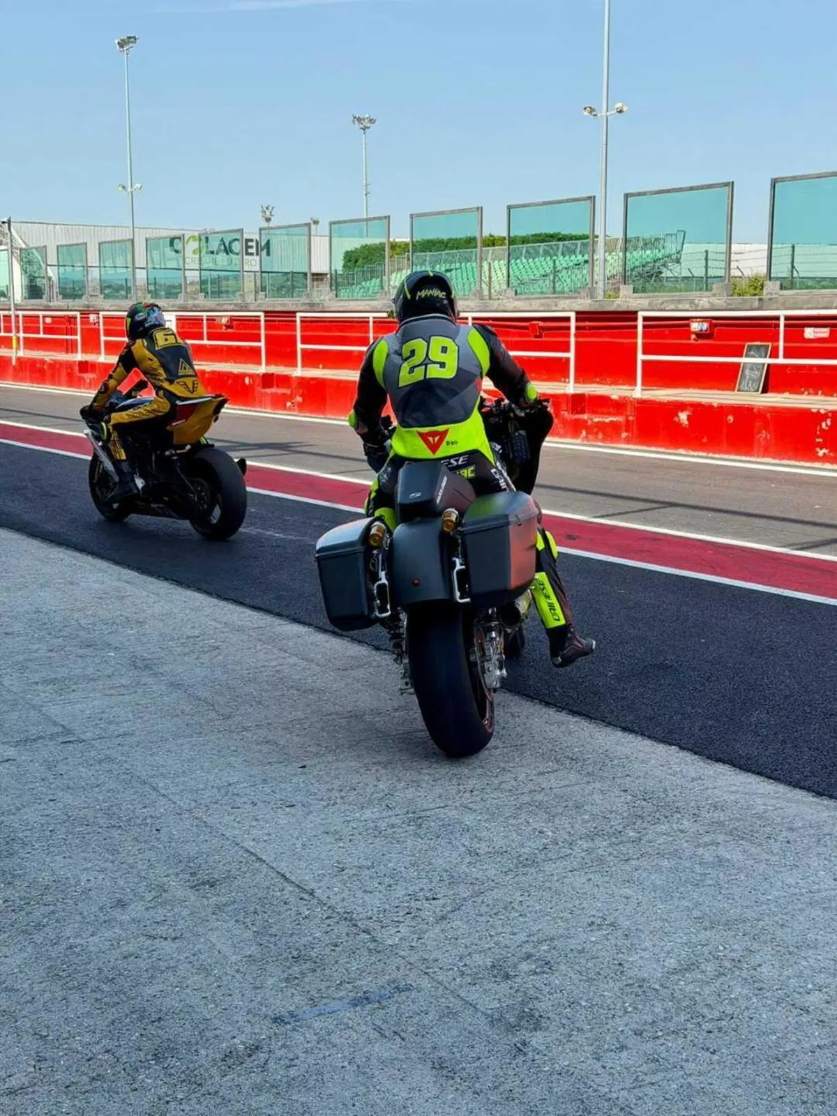 MotoGP 2026. Andrea Iannone in pista a Misano: test con la Bagger prima del debutto al Mugello [GALLERY] (4)