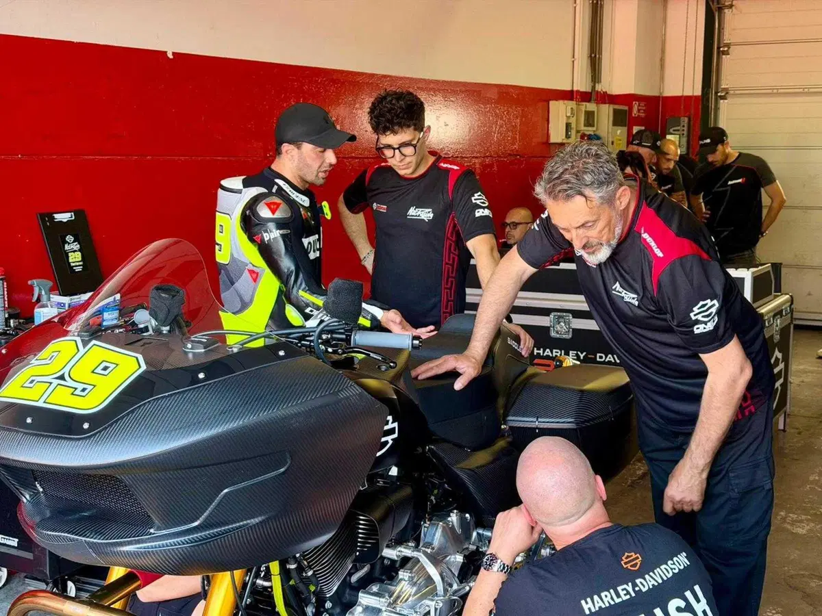 MotoGP 2026. Andrea Iannone in pista a Misano: test con la Bagger prima del debutto al Mugello [GALLERY] (12)