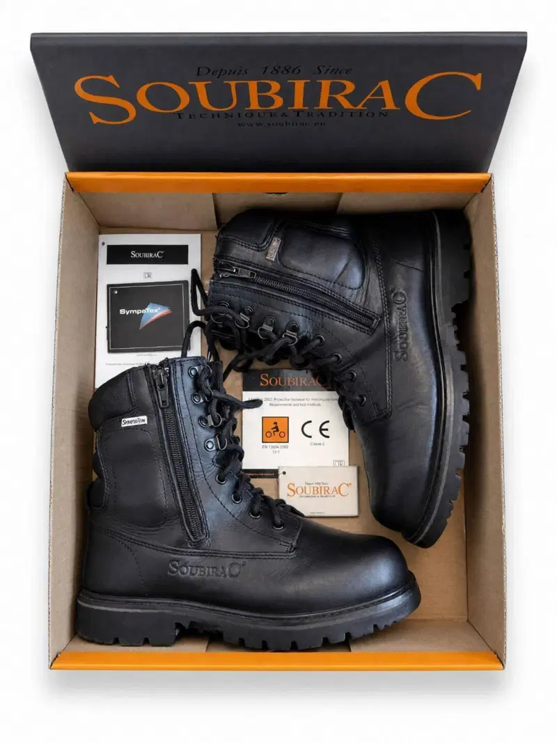 Stivali Moto Soubirac in Pelle e Waterproof con me