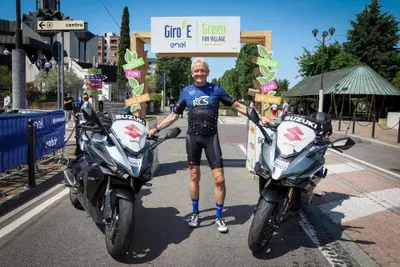 Kevin Schwantz, ambassador Suzuki al Giro d&rsquo;Italia